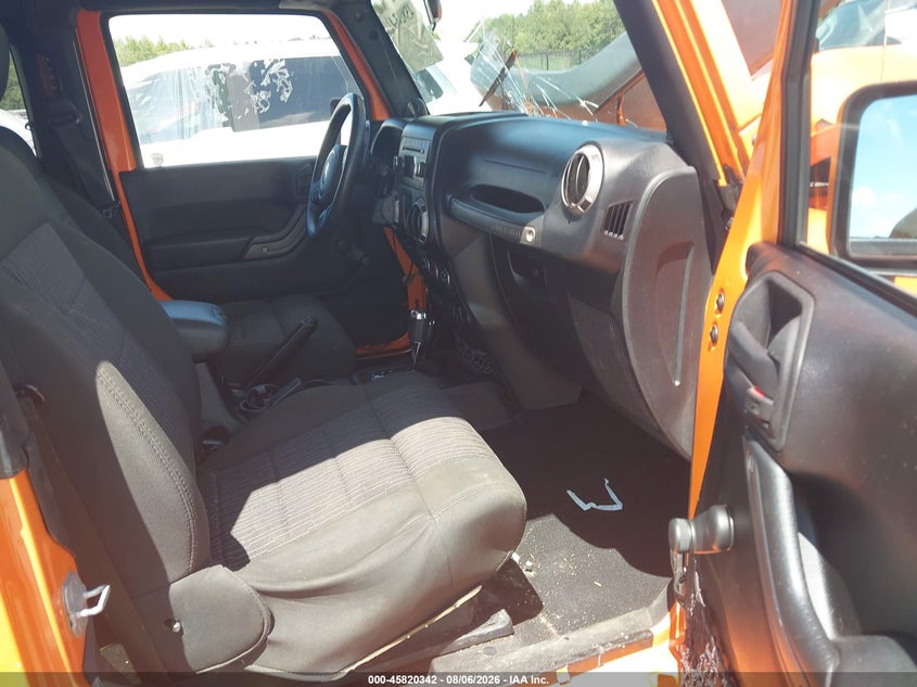2012 JEEP WRANGLER auction photo 5