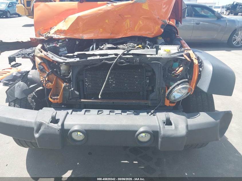 2012 JEEP WRANGLER auction photo 6