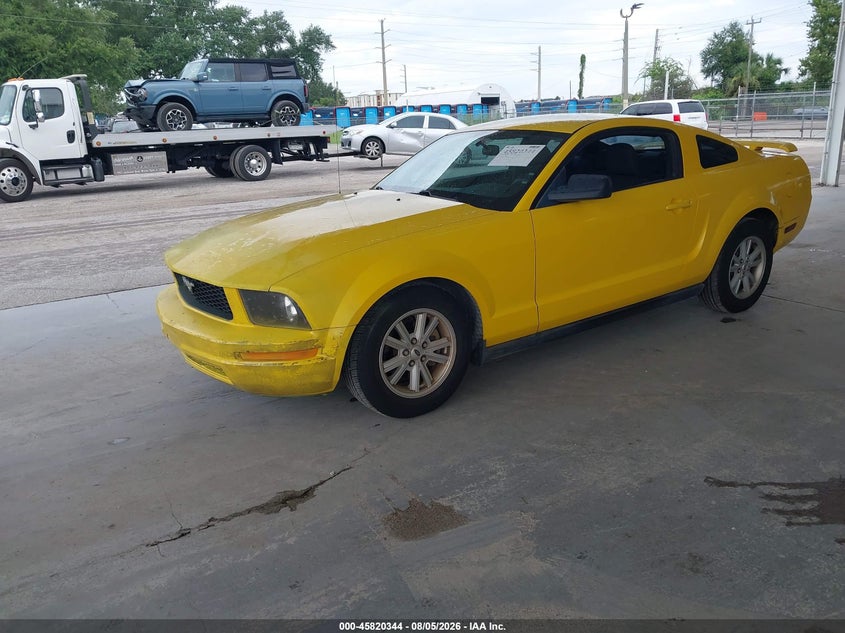 2005 Ford Mustang, Удар ззаду, IAAI, VIN 1ZVFT80N755175249 — фото 2