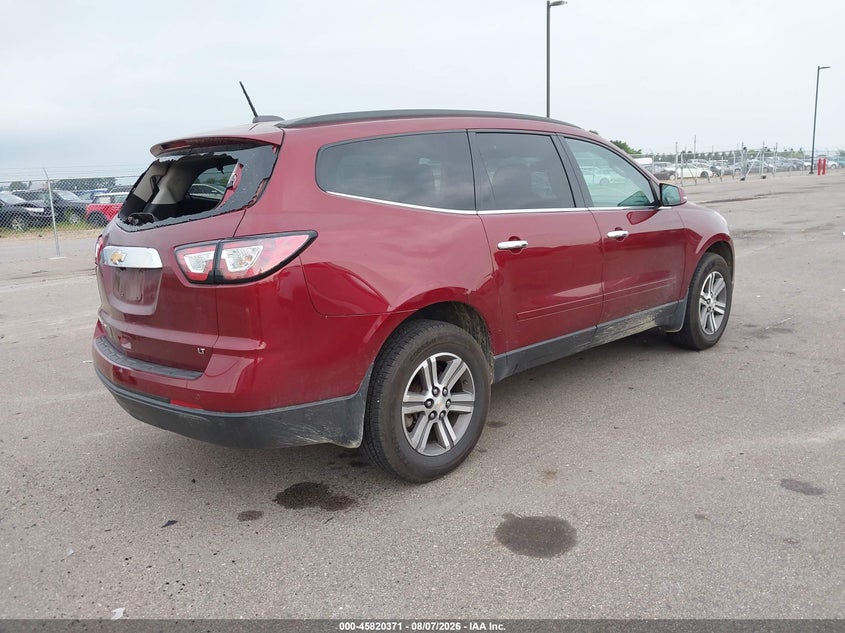 Vin: 1gnkvhkd0hj207414, lot: 46319252, chevrolet traverse lt 20174