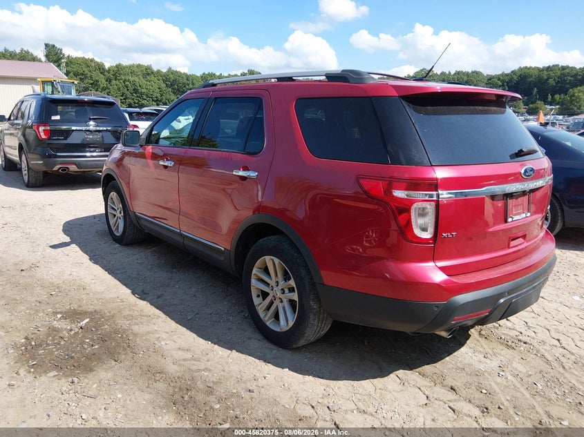 Vin: 1fmhk8d86cga35256, lot: 46319256, ford explorer xlt 20123