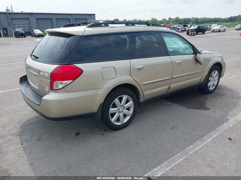2008 SUBARU OUTBACK auction photo 4