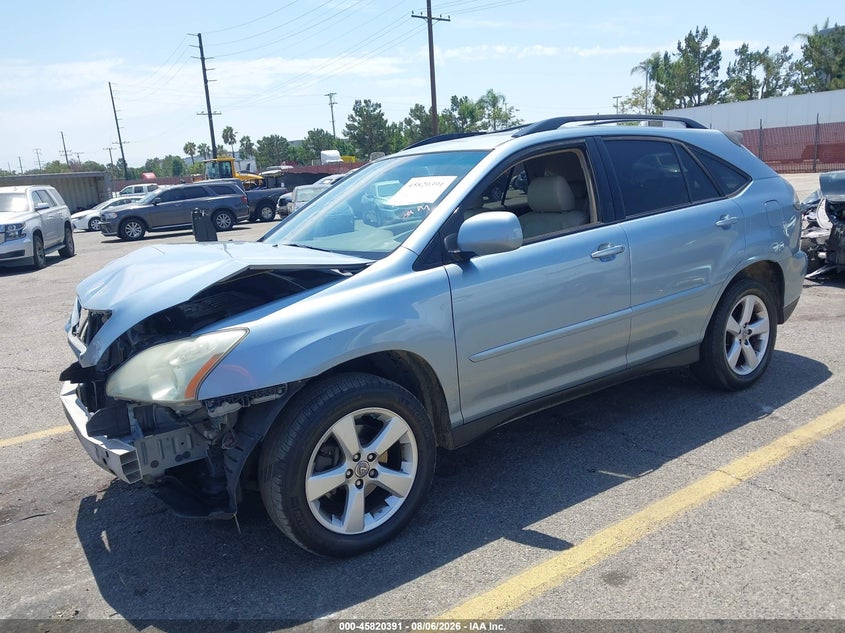 2007 Lexus RX, Front End, IAAI, VIN JTJGK31U770004808 — photo 2