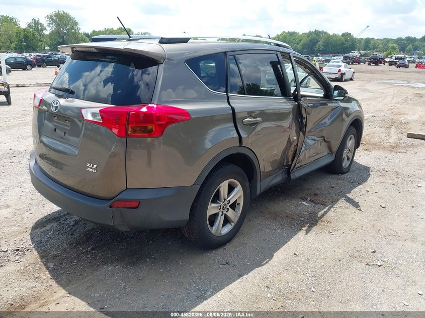 Vin: jtmrfrev1fd102052, lot: 46319277, toyota rav4 xle 20154