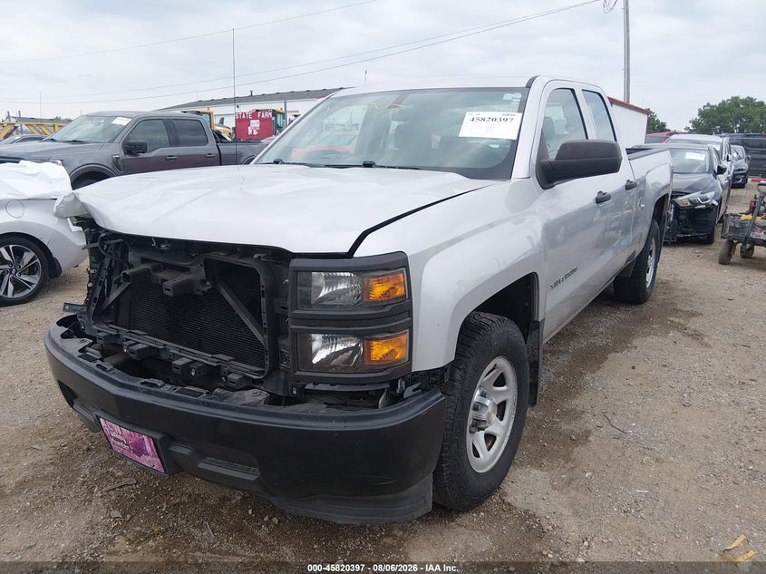 Vin: 1gcrcpeh4fz443651, lot: 46319278, chevrolet silverado 1500 work truck 20152