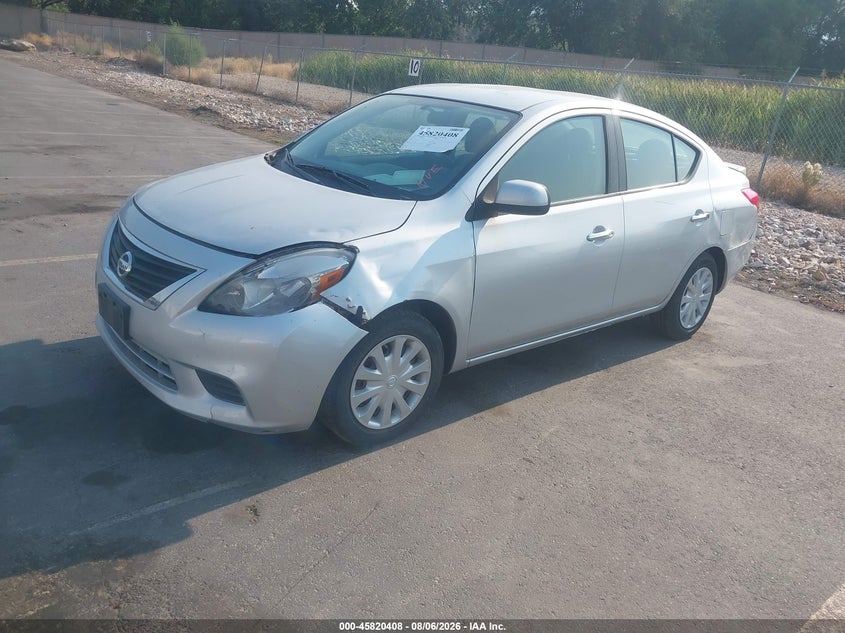 Vin: 3n1cn7ap2dl868399, lot: 46319289, nissan versa s/s plus/sv/sl 20132