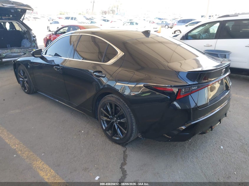 Vin: jthba1d26r5133061, lot: 46319293, lexus is 300 f sport design 20243