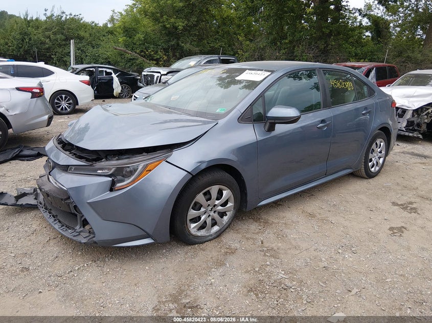 Vin: 5yfepmae2mp187983, lot: 46319304, toyota corolla le 20212