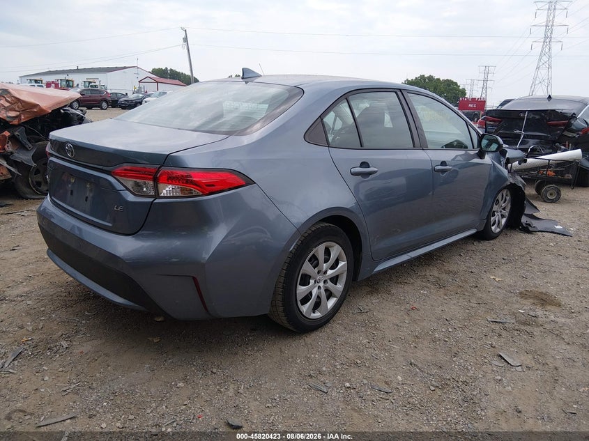 Vin: 5yfepmae2mp187983, lot: 46319304, toyota corolla le 20214