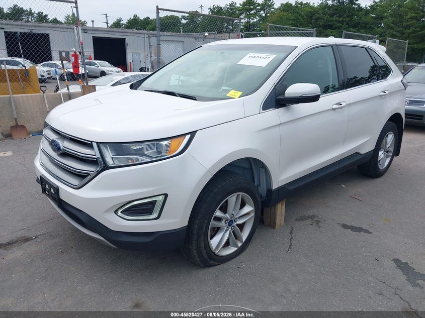 Vin: 2fmpk4j86jbb02144, lot: 46319308, ford edge sel 20182