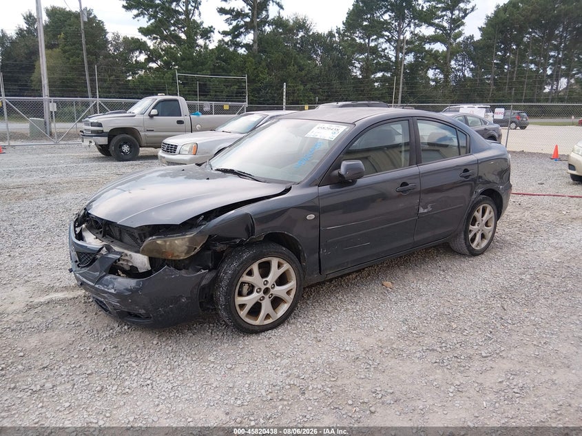 2009 Mazda 3, Front & Rear, IAAI, VIN JM1BK32F291197265 — photo 2