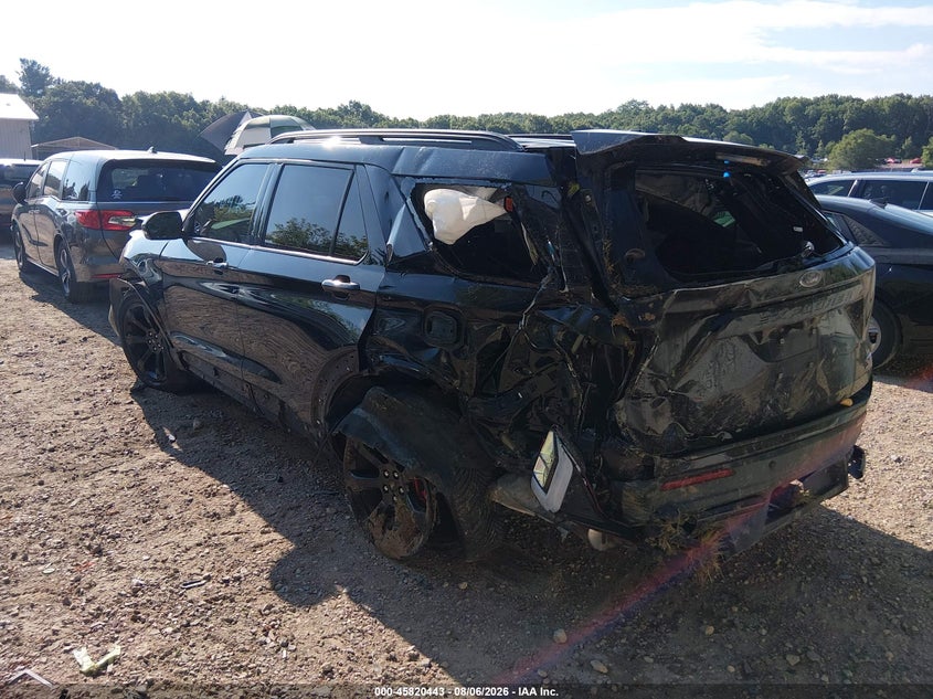 Vin: 1fm5k8gc6mgb00479, lot: 46319324, ford explorer st 20213