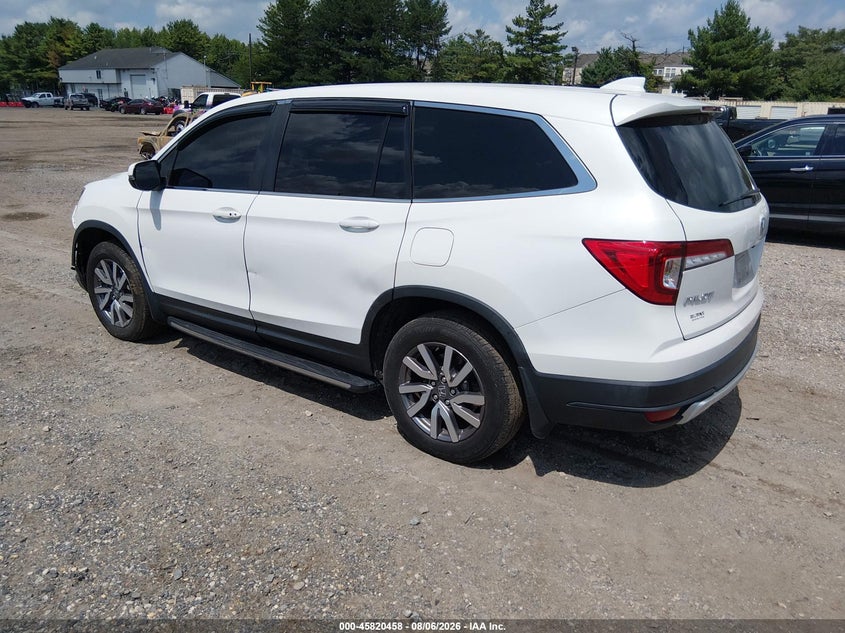 Vin: 5fnyf5h57mb023751, lot: 46319339, honda pilot 2wd ex-l 20213
