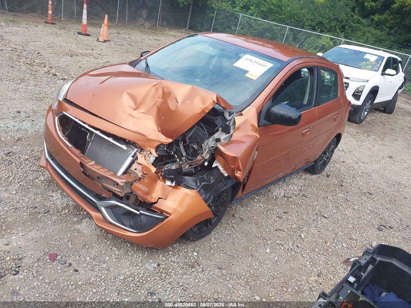 2020 MITSUBISHI MIRAGE auction photo 2