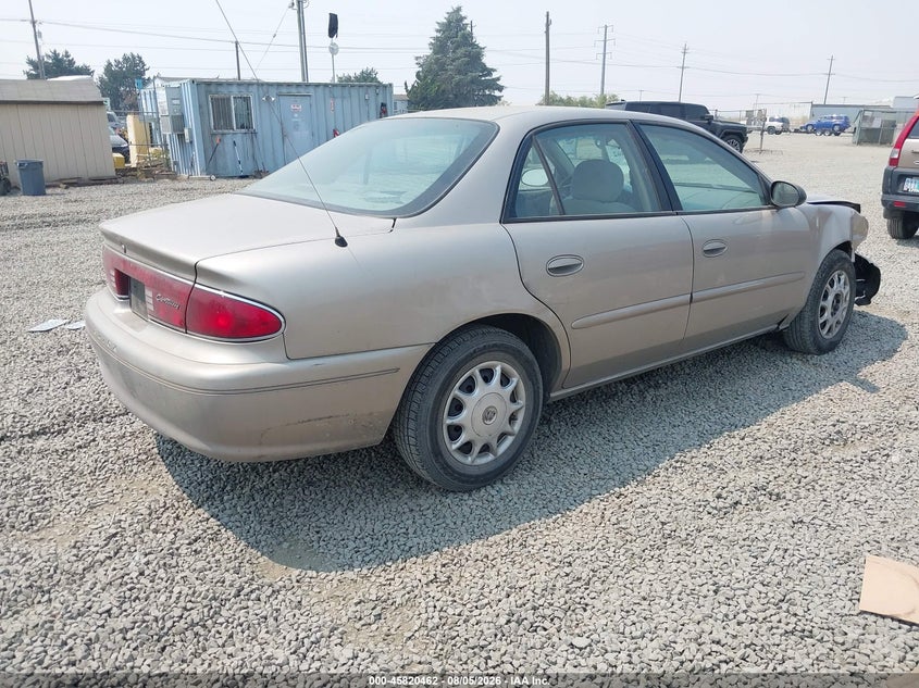 BUICK CENTURY 2003 VIN 2G4WS52J631145524