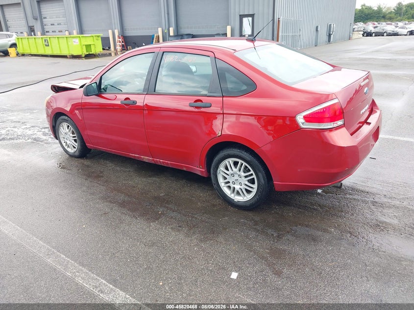 Vin: 1fahp3fn1bw189542, lot: 46319349, ford focus se 20113