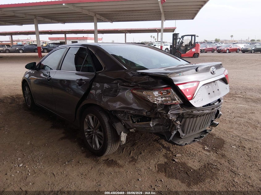 Vin: 4t1bf1fk2hu438976, lot: 46319350, toyota camry se 20173