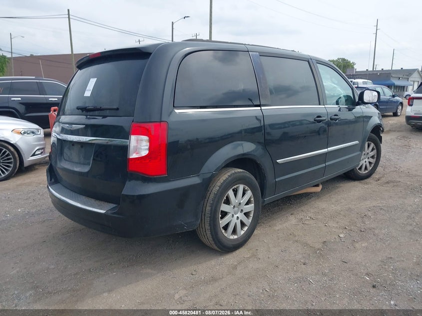 Vin: 2c4rc1bg6fr727463, lot: 46319362, chrysler town & country touring 20154
