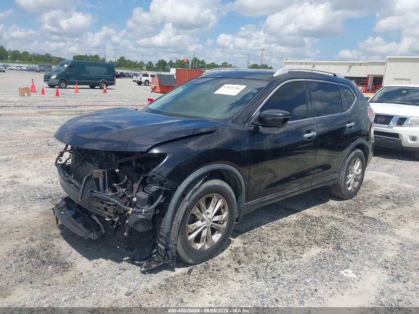 Vin: 5n1at2mt8gc823176, lot: 46319365, nissan rogue sv 20162