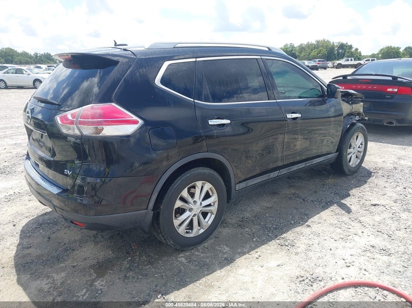 Vin: 5n1at2mt8gc823176, lot: 46319365, nissan rogue sv 20164