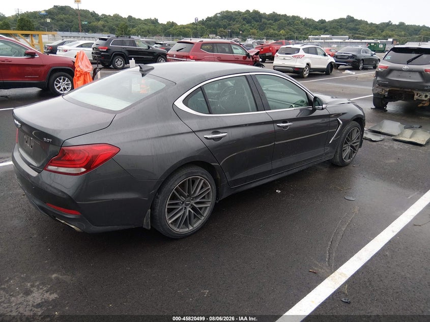 Vin: kmtg64la1ku044353, lot: 46319380, genesis g70 2.0t advanced 20194