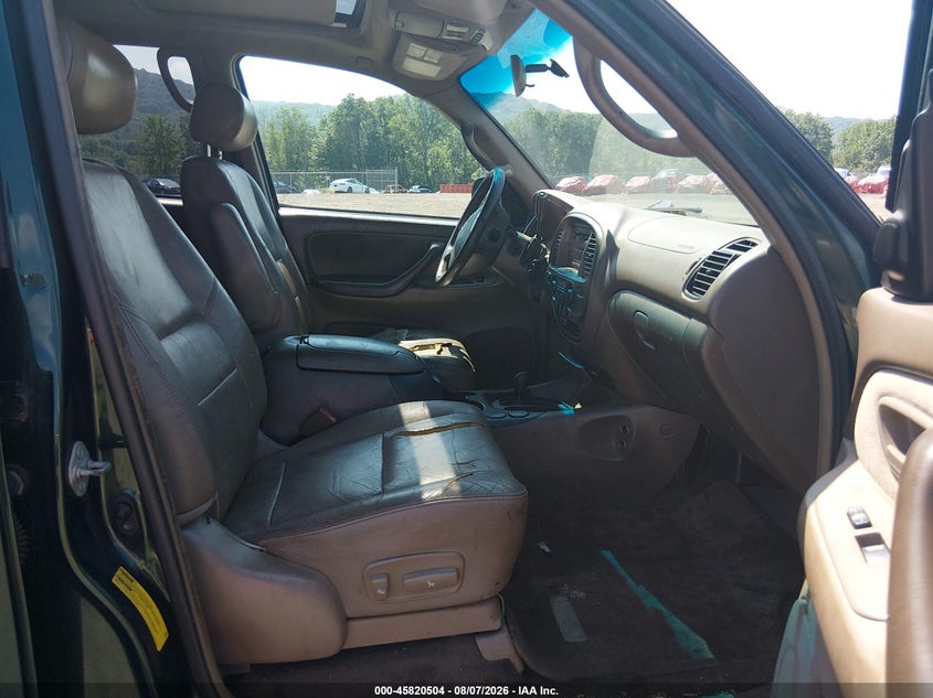 TOYOTA SEQUOIA 2004 VIN 5TDBT44A84S217664