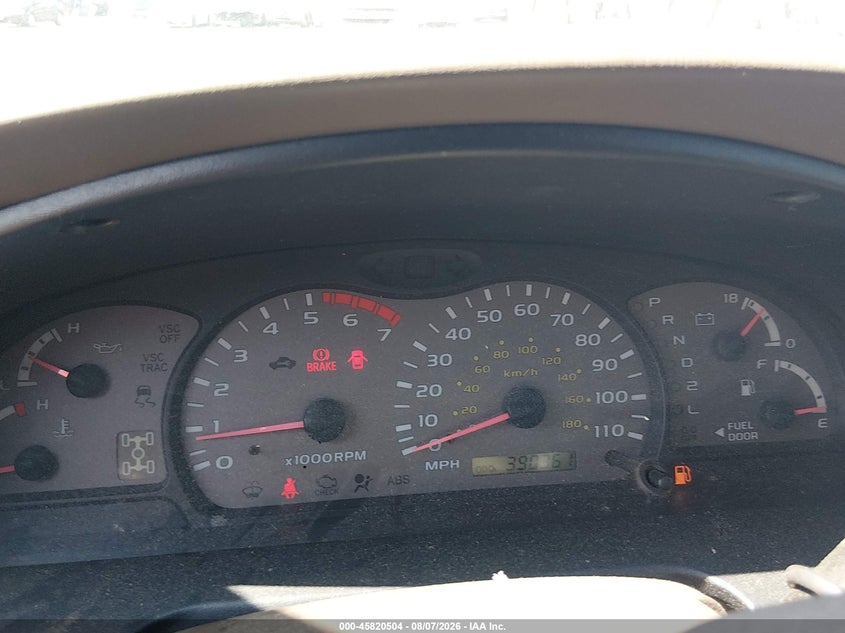 TOYOTA SEQUOIA 2004 VIN 5TDBT44A84S217664