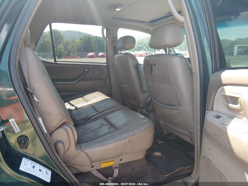 TOYOTA SEQUOIA 2004 VIN 5TDBT44A84S217664