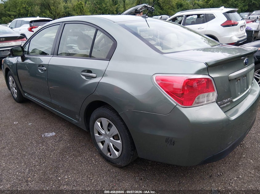 Vin: jf1gjaa63gh020927, lot: 46319386, subaru impreza 2.0i 20163