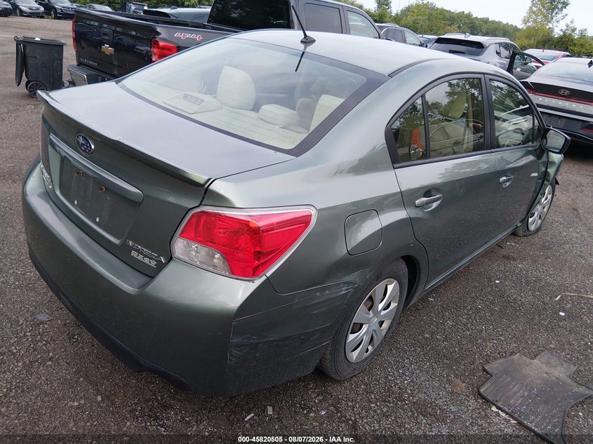 Vin: jf1gjaa63gh020927, lot: 46319386, subaru impreza 2.0i 20164