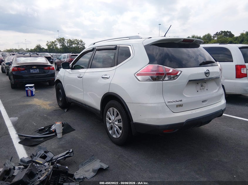 2016 NISSAN ROGUE auction photo 3