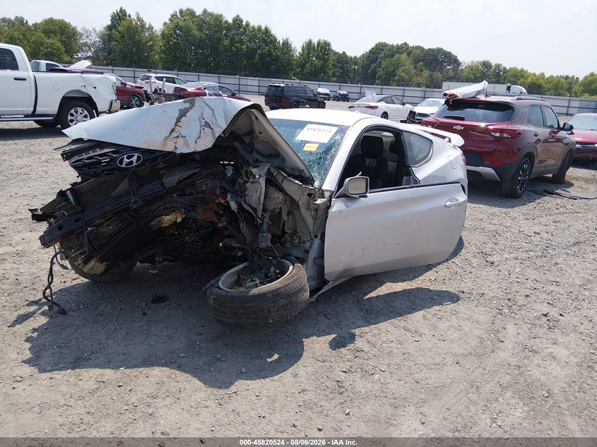 Vin: kmhht6kd5cu076030, lot: 46319405, hyundai genesis 2.0t 20122