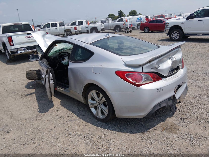 Vin: kmhht6kd5cu076030, lot: 46319405, hyundai genesis 2.0t 20123