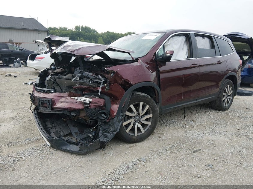 2019 HONDA PILOT auction photo 2