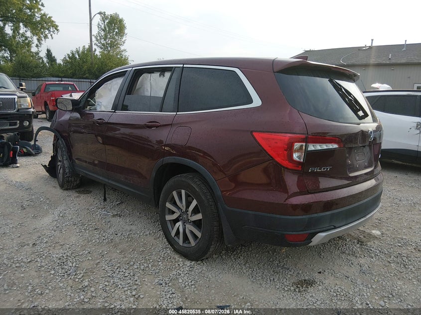 2019 HONDA PILOT auction photo 3