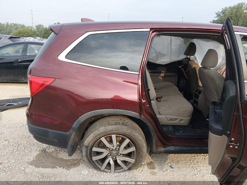 2019 HONDA PILOT auction photo 8