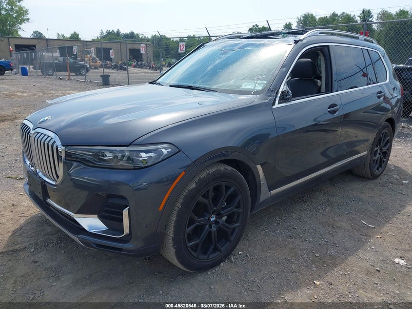 Vin: 5uxcw2c08l9b32167, lot: 46319427, bmw x7 xdrive40i 20202