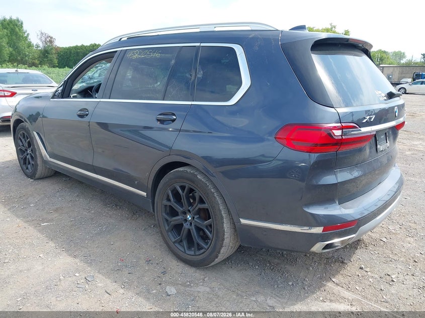 Vin: 5uxcw2c08l9b32167, lot: 46319427, bmw x7 xdrive40i 20203