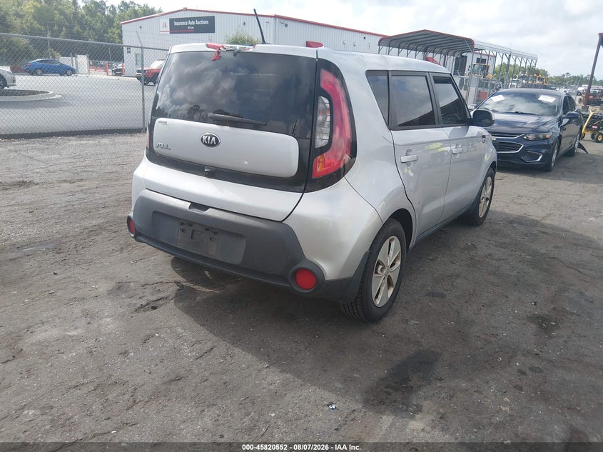 2016 KIA SOUL auction photo 4