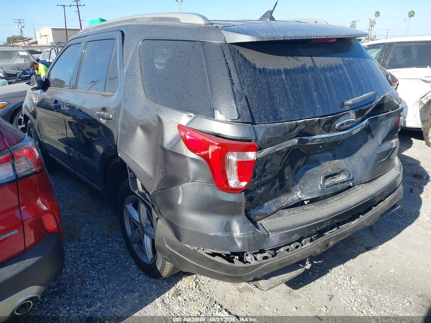 Vin: 1fm5k7d80kgb08651, lot: 46319440, ford explorer xlt 20193