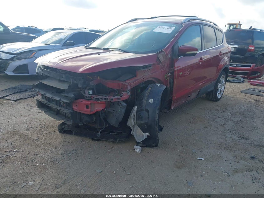 Vin: 1fmcu9j9xguc11224, lot: 46319450, ford escape titanium 20162