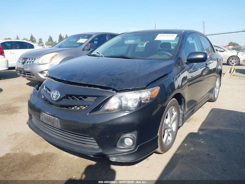 Vin: 2t1bu4ee3bc754043, lot: 46319462, toyota corolla s 20112