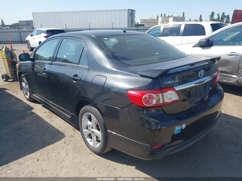 Vin: 2t1bu4ee3bc754043, lot: 46319462, toyota corolla s 20113