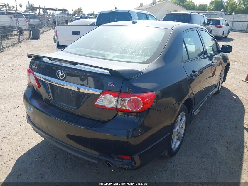 Vin: 2t1bu4ee3bc754043, lot: 46319462, toyota corolla s 20114