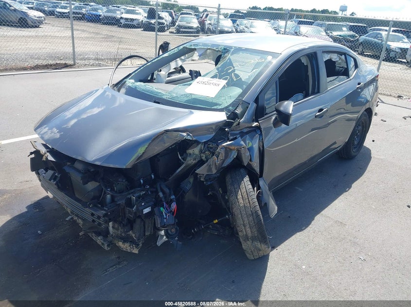 Vin: 3n1cn8dv6pl827374, lot: 46319469, nissan versa 1.6 s xtronic cvt 20232