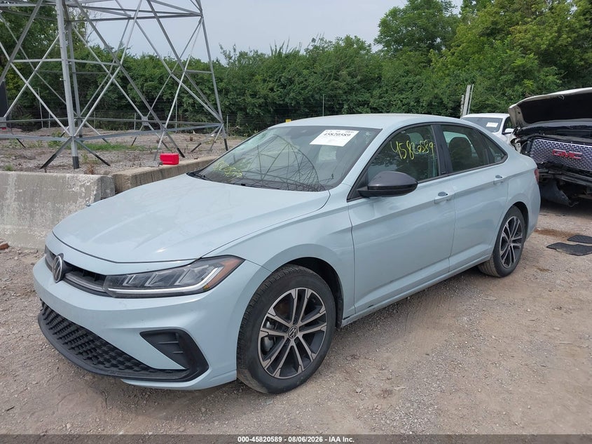 Vin: 3vwbx7bu5sm049740, lot: 46319470, volkswagen jetta 1.5t sport 20252