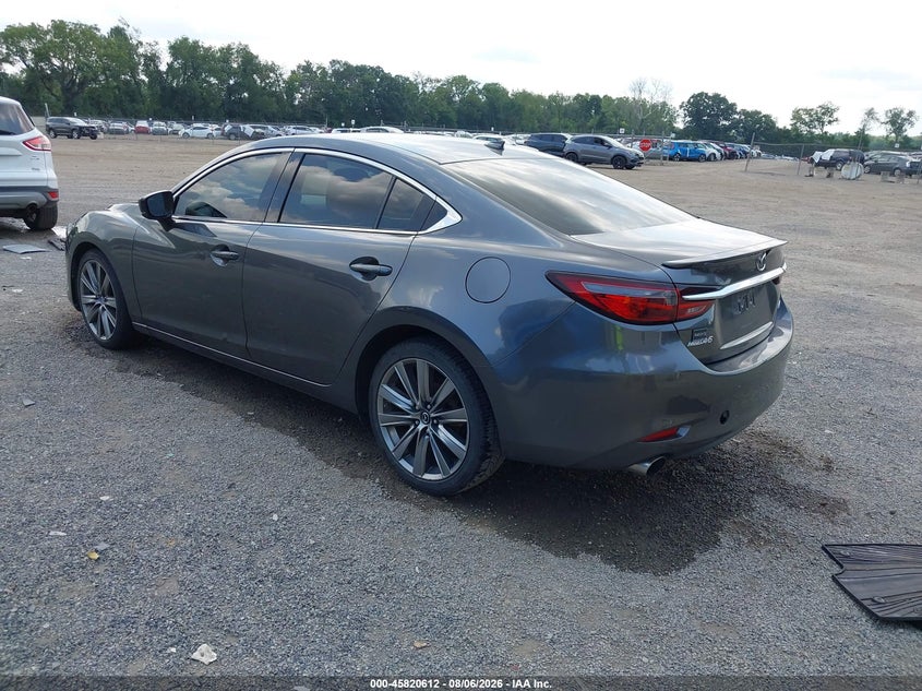 Vin: jm1gl1wy6j1322565, lot: 46319493, mazda mazda6 grand touring reserve 20183