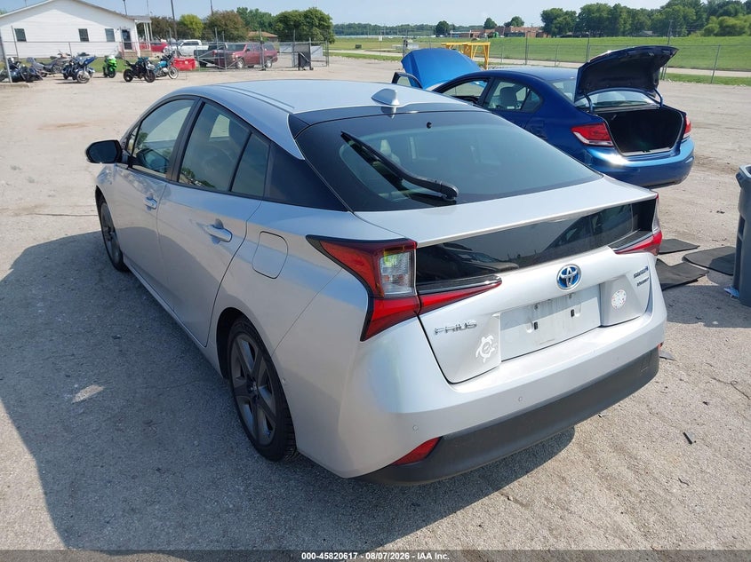 Vin: jtdkarfu5l3106015, lot: 46319498, toyota prius limited 20203