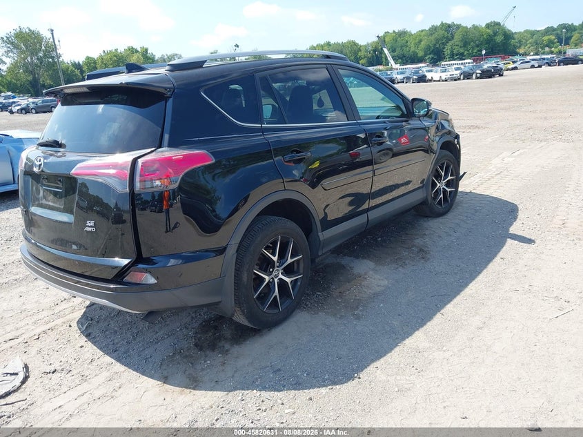 Vin: 2t3jfrev1hw596934, lot: 46319512, toyota rav4 se 20174