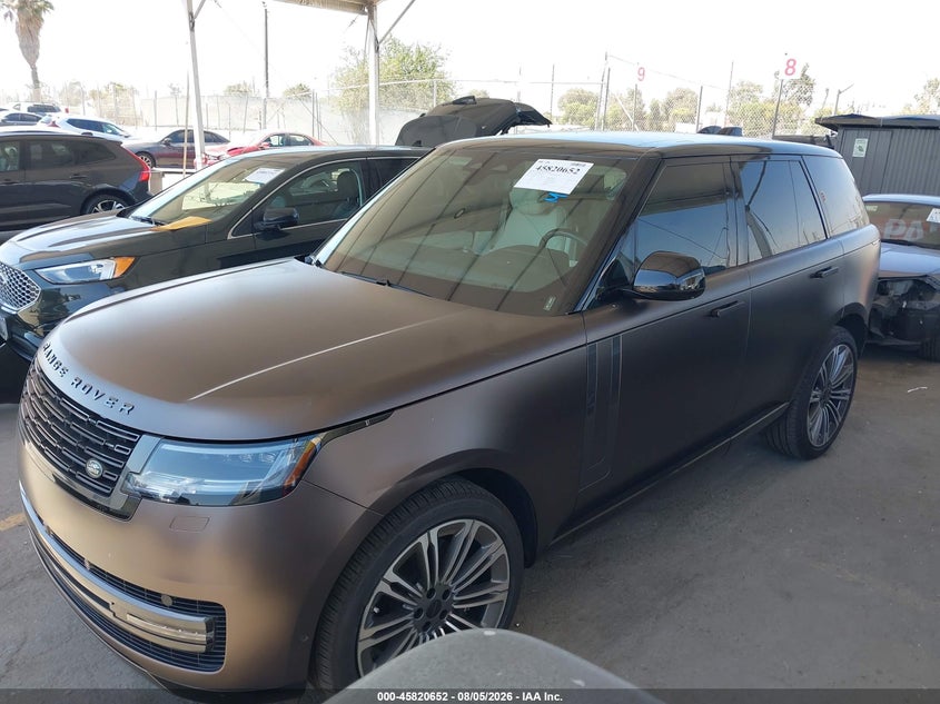 Vin: salkp9e95sa275742, lot: 46319533, land rover range rover p530 se 20252